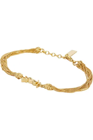 Saint Laurent Cassandre Bracelet in - Metallic Gold. Size L (also in M, S).