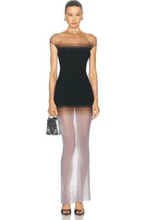 Grace Censor Knit Dress in - Black. Size L (also in S).