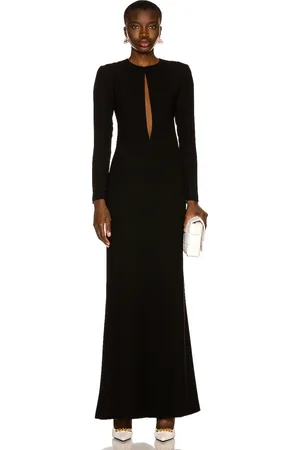Monot Front Cutout Long Sleeve Maxi Dress in - . Size 4 (also in ).