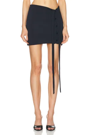 Jade Cropper Mini Skirt in - Navy. Size 36 (also in ).