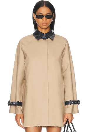 MIMCHIK Buckle Car Coat in - . Size 4 (also in ).