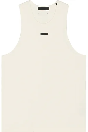 FEAR OF GOD Ribbed Tank in - Cream. Size L (also in ).