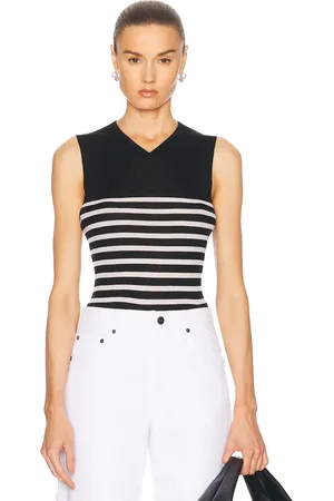 Khaite Renato Top in - Black. Size L (also in M, S, XS).