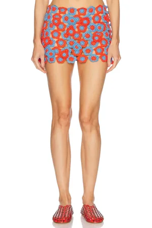 Staud Magdalena Skirt in - Red. Size M/L (also in ).