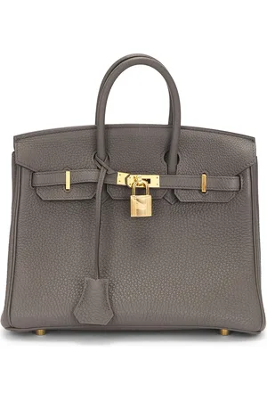Hermès Togo Birkin 25 Handbag in - Grey. Size all.