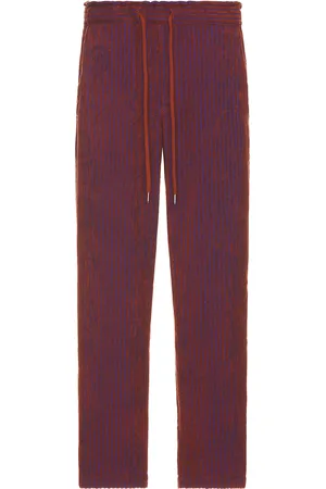 Oas Deep Cut Ayora Terry Pants in - Red. Size S (also in ).