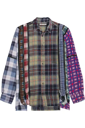 Pins & Needles Flannel Shirt in - Red, Blue. Size all.