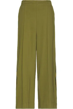 Nicholas Daley Wide Leg Track Pants in - Green. Size 32 (also in 34).
