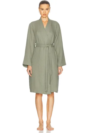 Parachute Cloud Cotton Robe in - Green. Size S (also in ).
