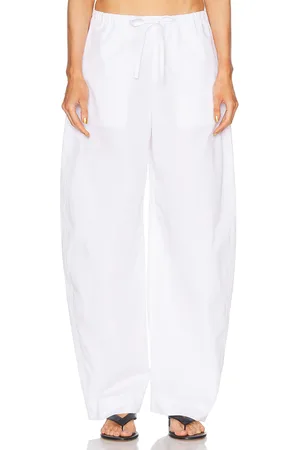 EAVES Lana Barrel Leg Pant in - . Size L (also in M, S, XL, XS).