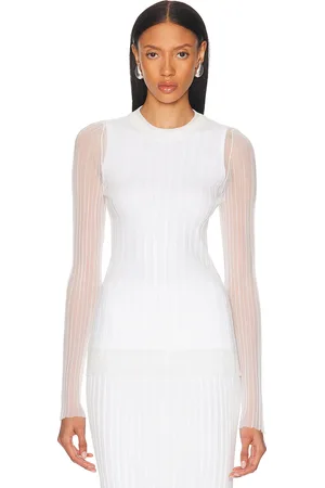 Sportmax Acino Top in - White. Size L (also in M, S).