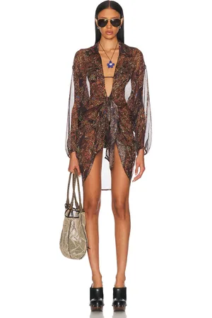 SIEDRES Beatriz Dress in - Brown. Size M (also in ).
