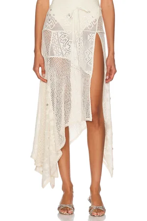 SIEDRES Felipe Skirt in - Ivory. Size 40 (also in ).