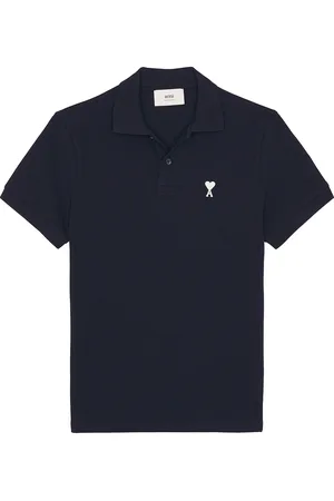 Ami De Coeur Polo Shirt in - Navy. Size L (also in M, S, XL/1X).