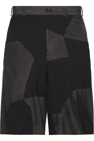 Comme des Garçons Gabardine Pachwork Garment Treated Shorts in - . Size M (also in XL).