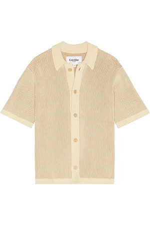 Corridor Button Down Shirt in - Cream. Size M (also in S).