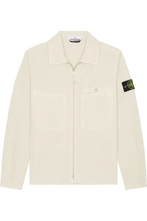 Stone Island Overshirt in - Cream. Size L (also in M, S, XL/1X).