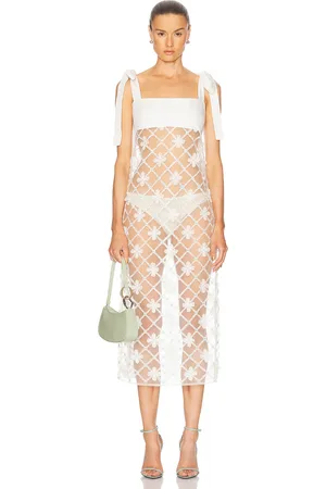 SIEDRES Tallula Dress in - Ivory. Size 34 (also in ).