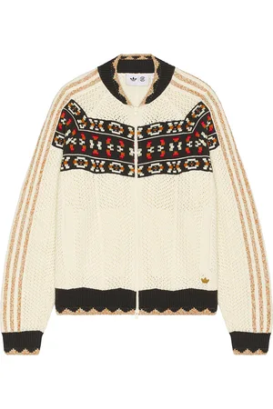 adidas X Clot Knit Full Zip Sweater in - Cream. Size L (also in ).