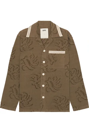 Oas Emberia Billie Dobby Shirt in - . Size L (also in M, S, XL/1X).