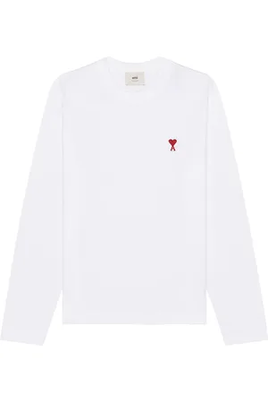 Ami Red ADC Long Sleeve T-Shirt in - . Size L (also in M, S, XL/1X).