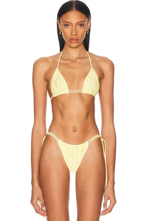 Bananhot Kyma Bikini Top in - Yellow. Size S (also in ).