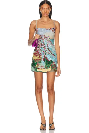Cult Gaia Bebe Dress in - Baby Blue. Size L (also in M, XS).