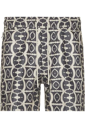 Oas Forge Hypnotise Swim Short in - Brown. Size L (also in M, S, XL/1X).