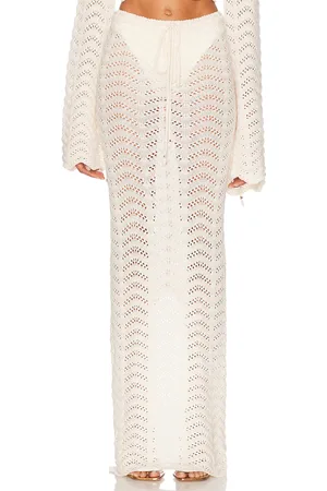 Bananhot Miana Skirt in - Ivory. Size M/L (also in ).