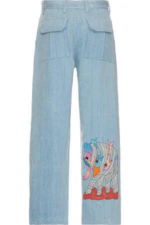Kardo Ally 2.0 Trousers in - Blue. Size L (also in M, S, XL/1X).