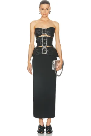 Jean Paul Gaultier Mix Buckle Long Dress in - . Size 38 (also in ).