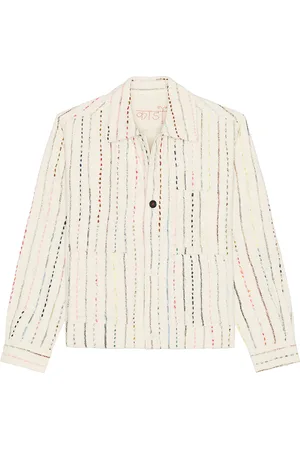 Kardo Ronen Shirt in - White. Size L (also in M, XL/1X).