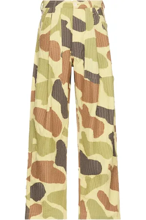 Kardo Yuki Trousers in - Green. Size M (also in XL/1X).