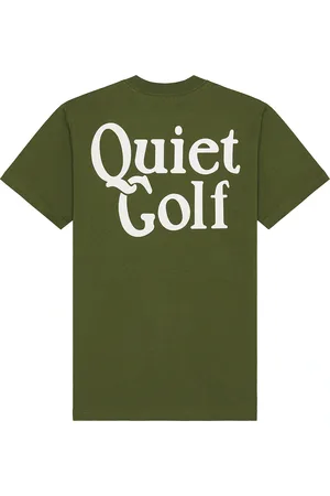 Quiet Golf Heritage Stack Tee in - . Size L (also in M, S, XL/1X, XXL/2X).