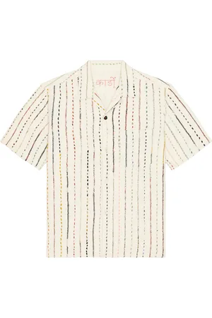 Kardo Bodhi Shirt in - White. Size L (also in M, XL/1X).