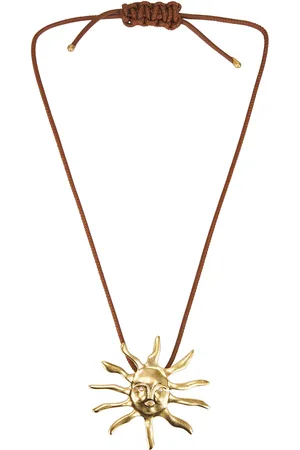 Cult Gaia Leo Necklace in - Metallic Gold. Size all.