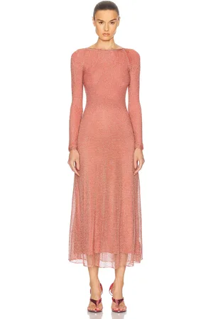 Alaïa Chain Dress in - Coral. Size 34 (also in ).