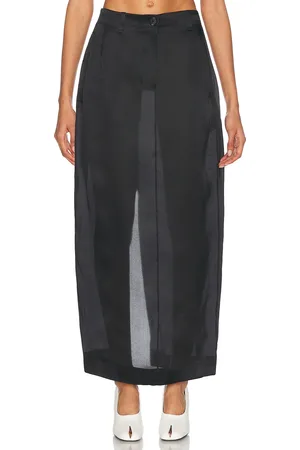 Khaite Lucian Organza Skirt in - . Size 0 (also in 2, 4, 6).