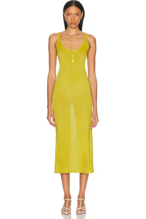 BRANDON MAXWELL The Catherine Dress in - Green. Size L (also in M).