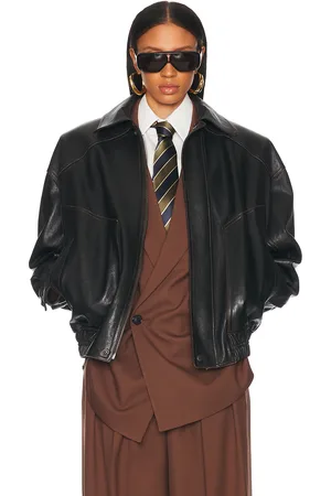 Saint Laurent Bomber Jacket in - Black. Size 34 (also in 40).