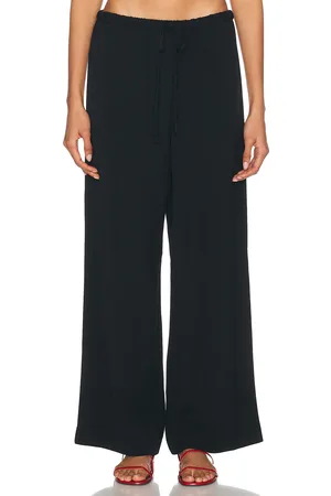 Totême Woven Stripe Drawstring Trouser in - . Size 32 (also in 38, 40).