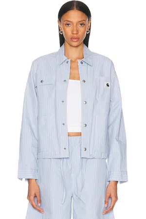 Carhartt Nota Shirt Jacket in - Baby Blue. Size M (also in S, XS).