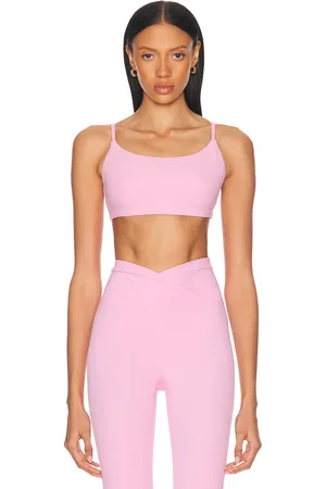 YEAR OF OURS Studio Racer Bralette in - Pink. Size L (also in M, S, XS).