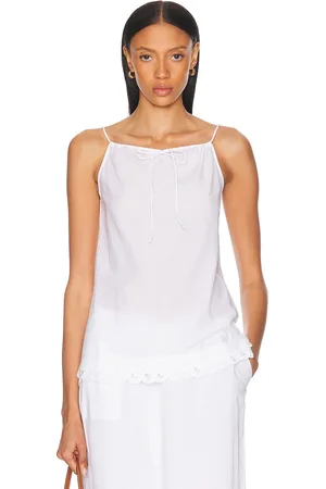 By Malene Birger Elles Top in - White. Size 34 (also in 36, 38, 40, 42).