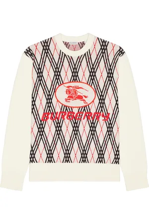 Burberry Ranger Crewneck Sweater in - Ivory. Size L (also in M, S, XL/1X).