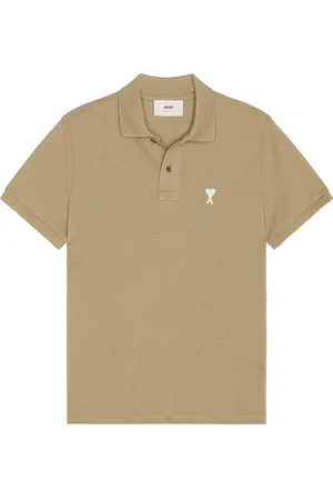 Ami De Coeur Polo Shirt in - Brown. Size L (also in M, S, XL/1X).