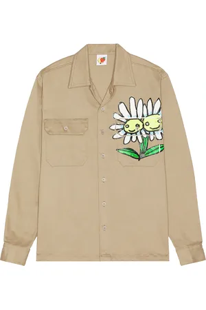 Sky High Farm Daisy Workshirt in - Brown. Size L (also in S).
