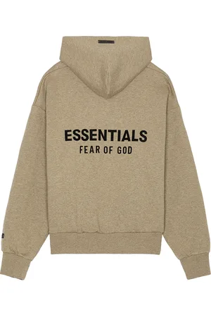 FEAR OF GOD Classic Fit Fleece Hoodie in - Neutral. Size L (also in M, S, XL, XS, XXL).