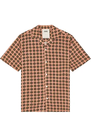 Oas Blush Lumo Viscose Shirt in - Blush. Size L (also in M, S, XL/1X).