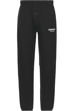 FEAR OF GOD Classic Fit Fleece Sweatpant in - Black. Size L (also in M, S, XL, XXL).